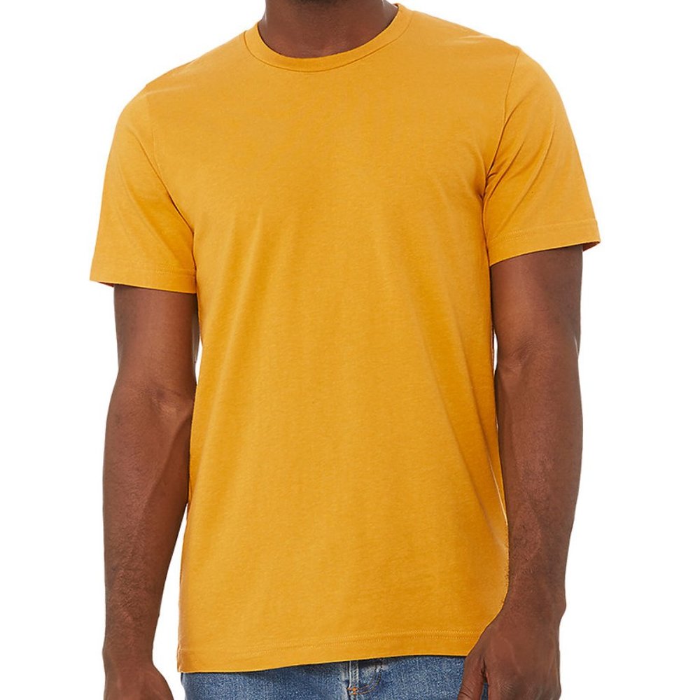 NWOT - Bella Canva Unisex Jersey T-Shirt - Mustard - 3001C